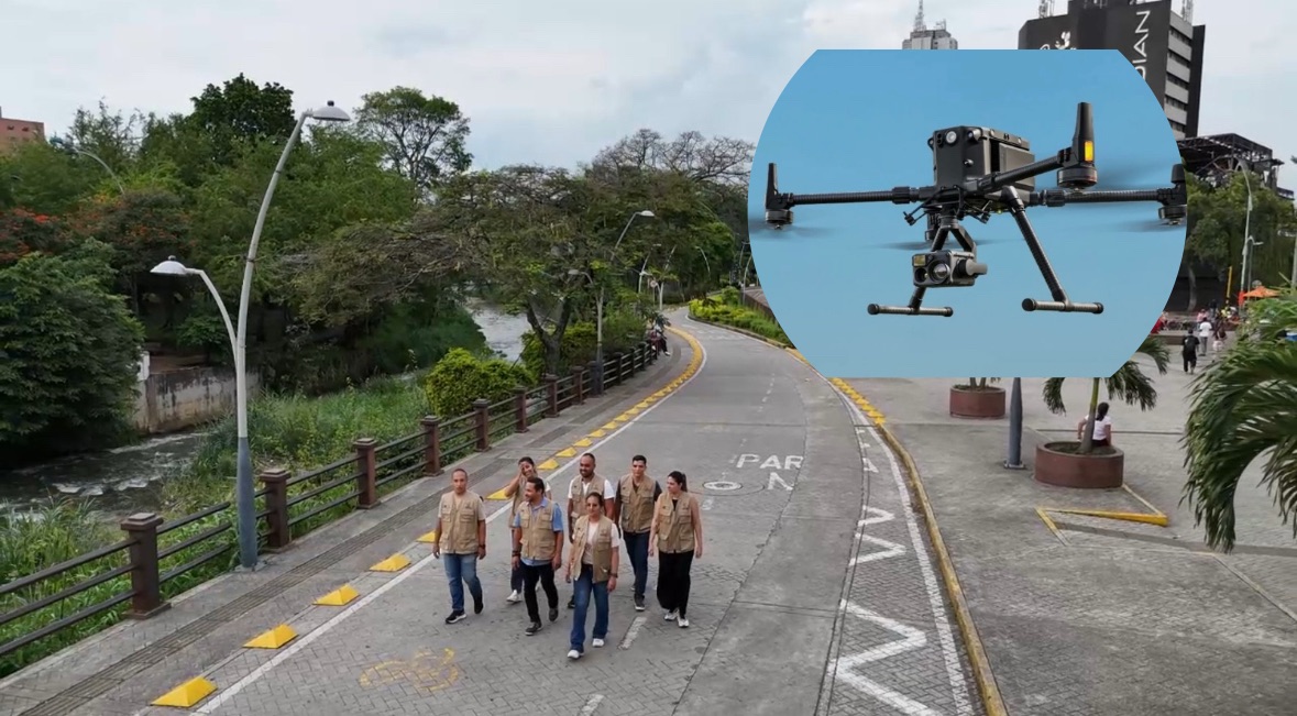 Usarán drones para cuidar el Bulevar del río