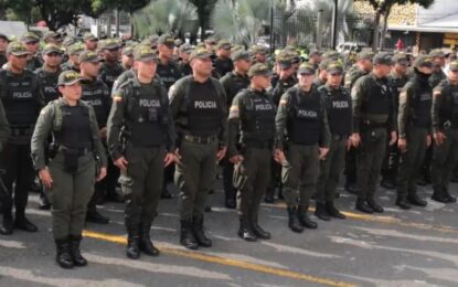 Refuerzan seguridad en Cali y la región, con la llegada de 700 policías tras reciente ola de atentados