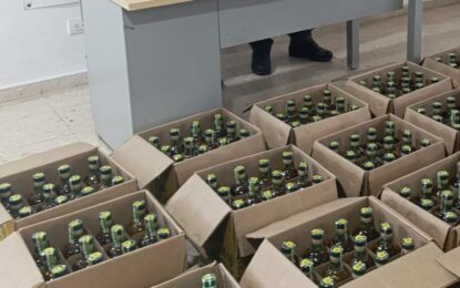 En el Valle se han decomisado más de 6.000 unidades de licor y cigarrillos de contrabando en 2025