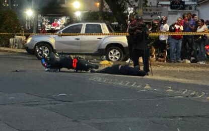 Un muerto y dos capturados dejó balacera tras intento de robo en Buga