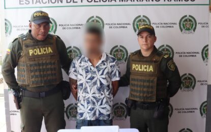 Capturado en Mariano Ramos un hombre que portaba una granada de fragmentación
