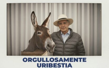 “Orgullosamente Uribestia”: el lema que se volvió viral entre simpatizantes del expresidente
