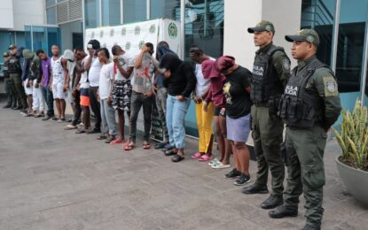 Caen “Los Chacales”, banda de extorsionistas que azotaba el oriente de Cali