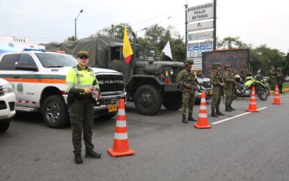 Más de 400 uniformados custodiarán las vías del Valle durante el receso escolar