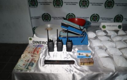 En Cali fue desarticulada la banda ‘Los Abuelos’, que usaba menores para vender droga