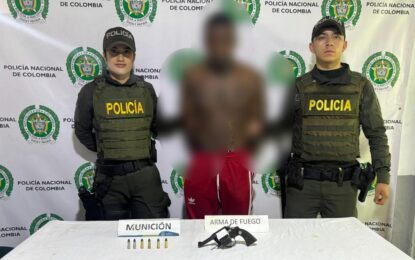 17 armas ilegales salieron de las calles en operativos de la Policía en Cali