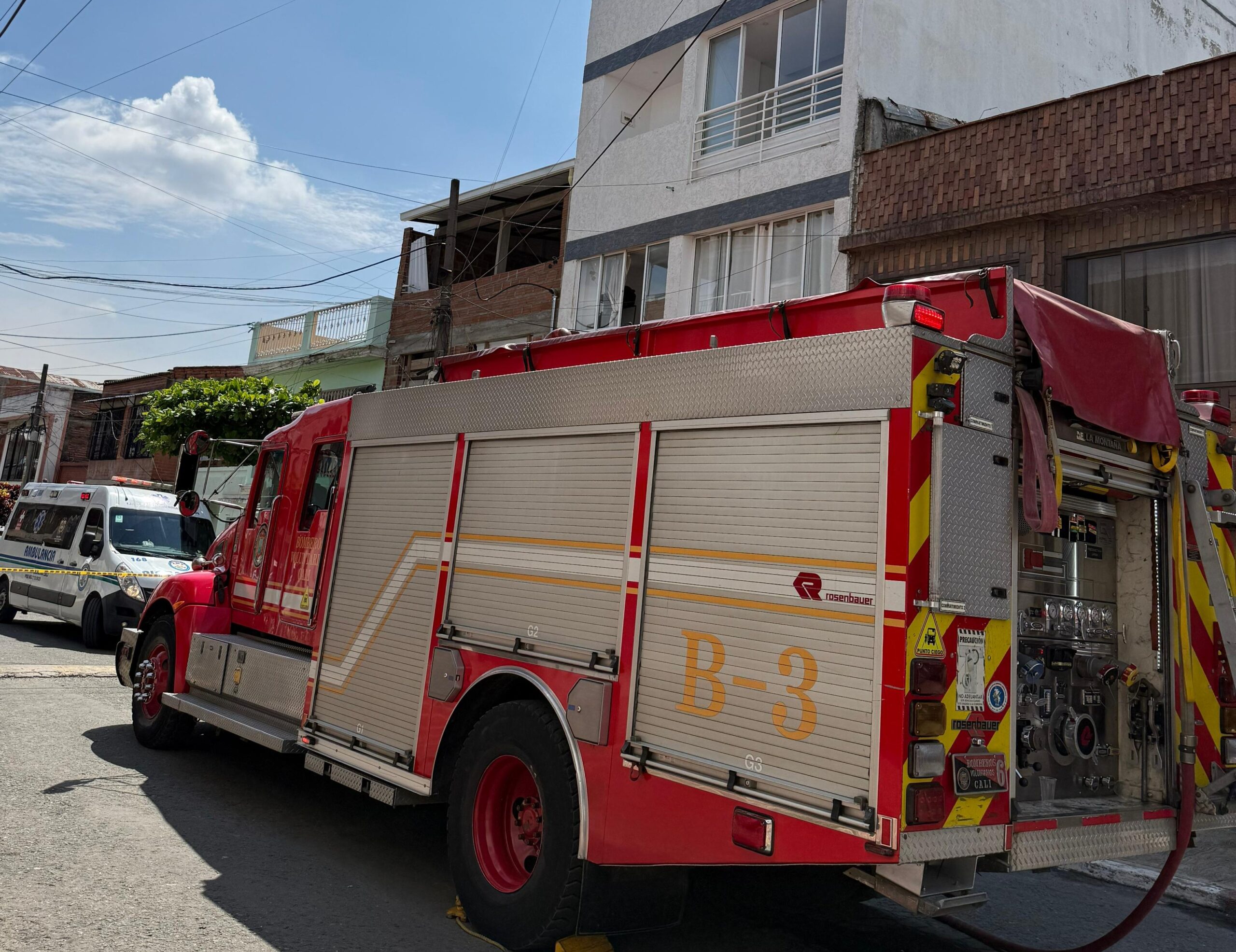15 menores de un jardín infantil  fueron evacuados por incendio estructural