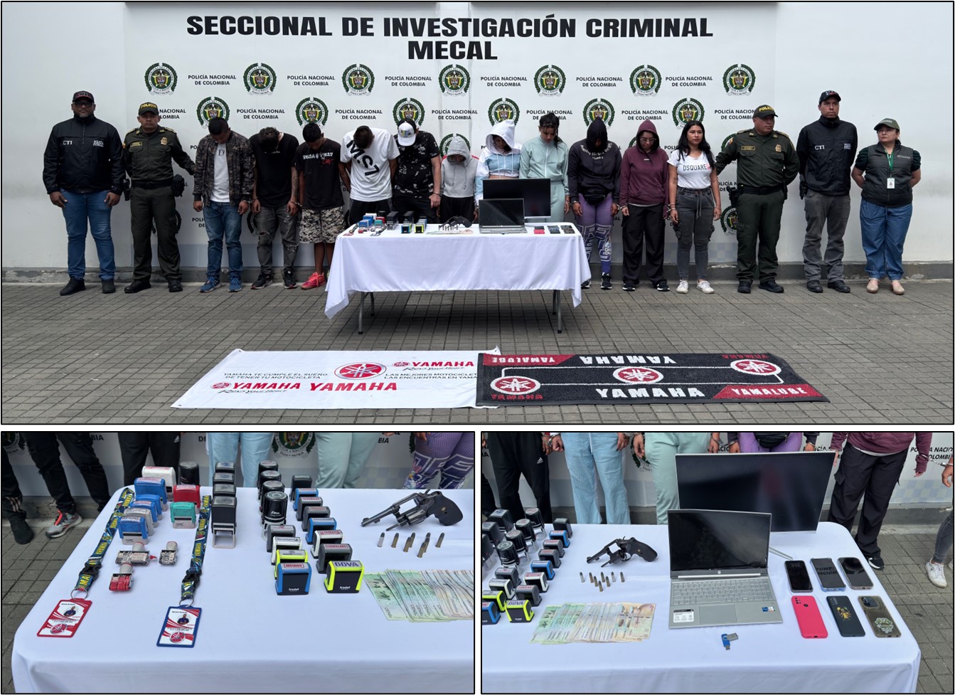 Desarticulan red de estafadores que suplantaba páginas de venta de motos en redes sociales