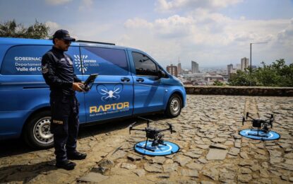 Valle del Cauca incorpora el sistema “Raptor” para fortalecer la seguridad regional