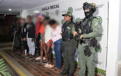 Cayeron ‘Los rápidos’ y ‘Los de la R’ en ofensiva contra la extorsión y el secuestro exprés en Cali