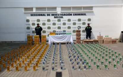 Incautan cerca de 700 litros de licor adulterado en operativos de control en Cali