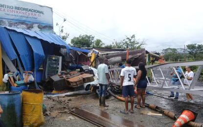 Menor de 12 años murió tras desplome de pluma grúa en la vía a Buenaventura