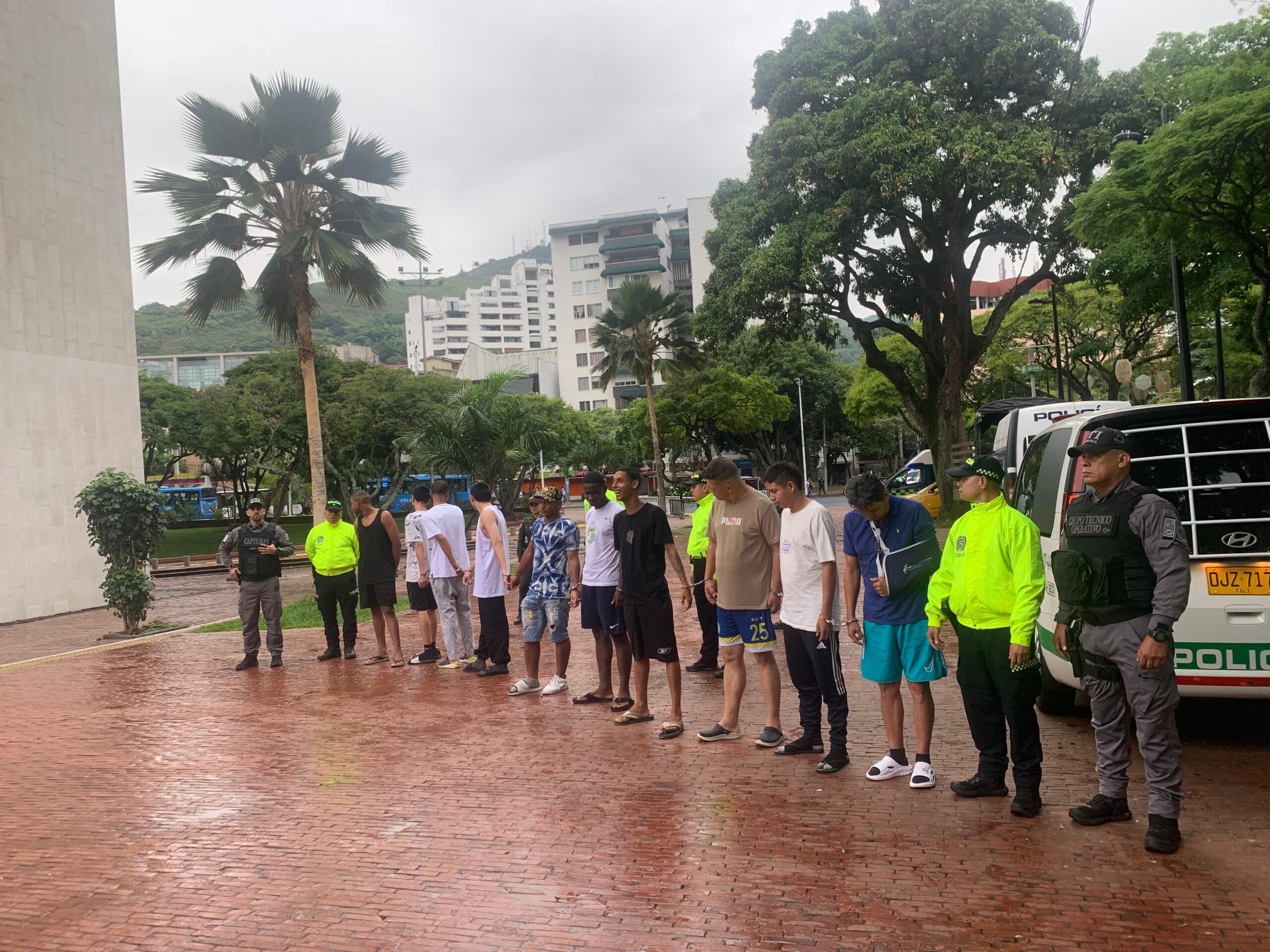 155 capturas y 22 armas incautadas, durante los primeros operativos del año en Cali