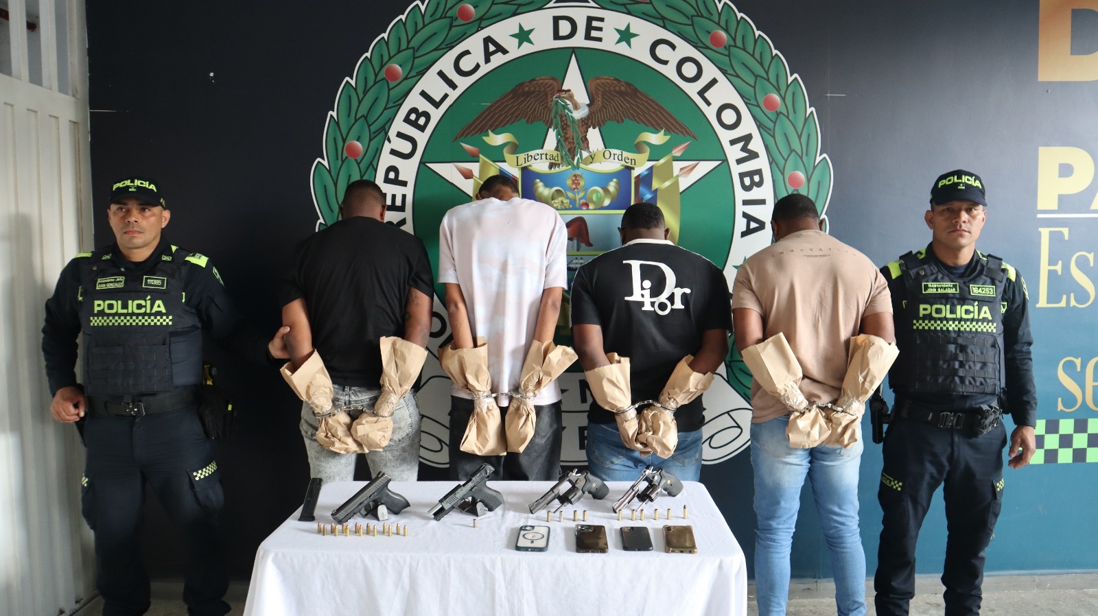 Cinco capturados tras sicariato en el barrio El Peñón de Cali