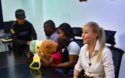 Rápida reacción institucional permitió rescatar sana y salva a una menor de dos años