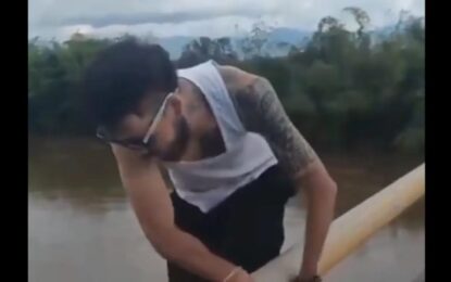 Un reto para redes terminó en tragedia: hallan sin vida a hombre en el río Cauca