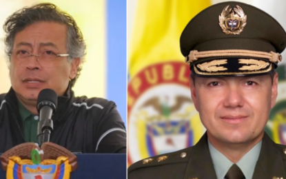 Petro retira al general Edwin Urrego tras acusarlo de intento de sabotaje con drogas