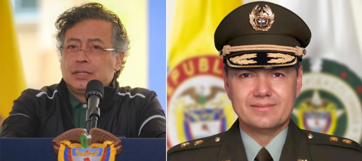 Petro retira al general Edwin Urrego tras acusarlo de intento de sabotaje con drogas