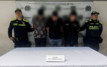 Policía rescata en Cali a dos adolescentes que iban a ser reclutadas por la estructura ‘Jacobo Arenas’