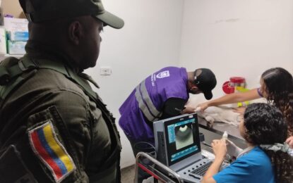 Policía Ambiental rescató a canino atropellado y abandonado en Valle Grande