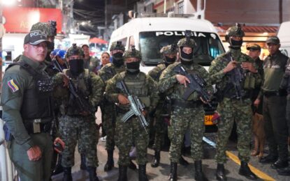 Megatoma en el oriente de Cali dejó 33 capturados y decomiso de armas