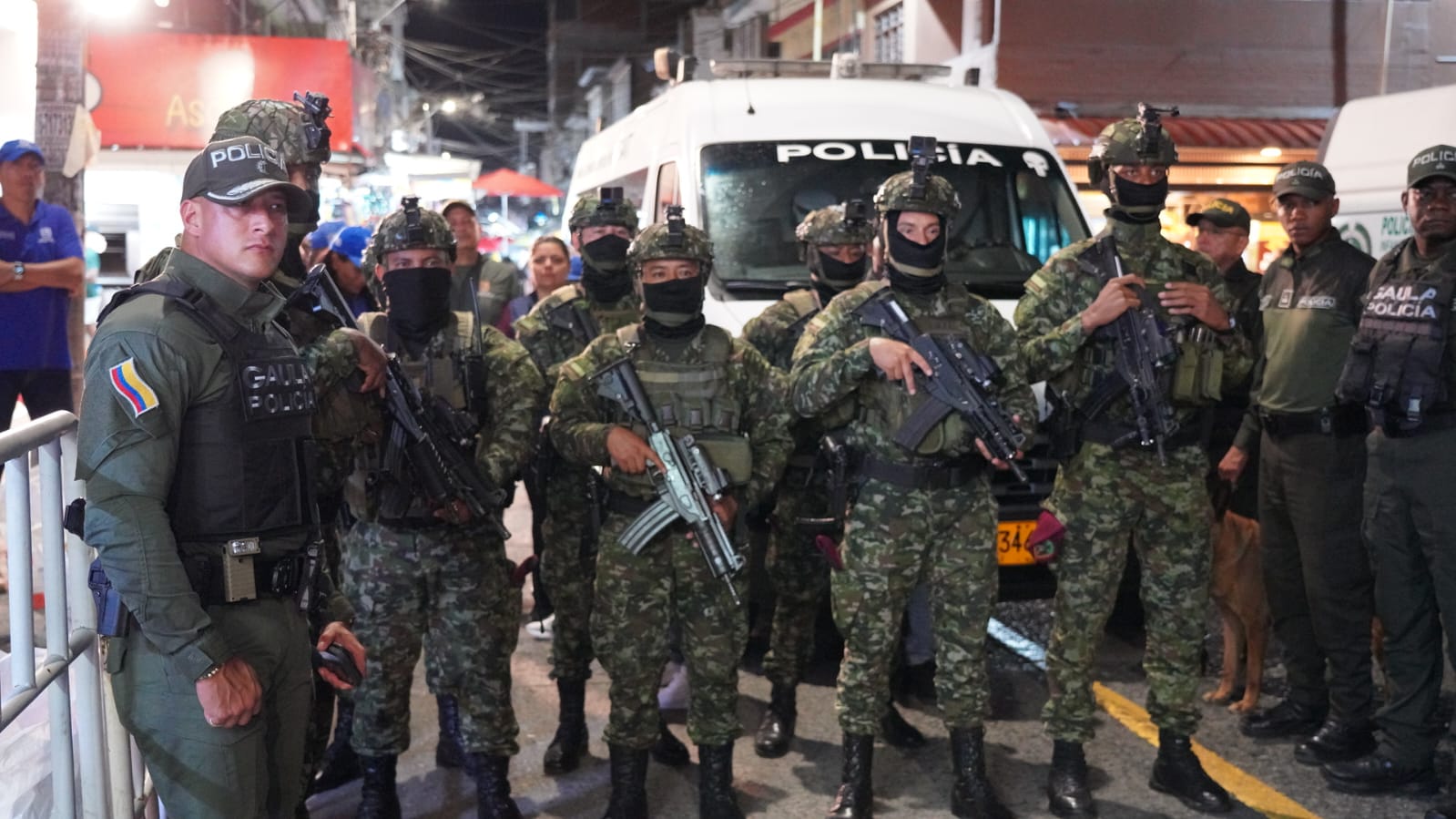 Megatoma en el oriente de Cali dejó 33 capturados y decomiso de armas