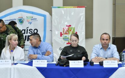Consejo de Seguridad Bidepartamental activa corredores seguros y recompensas unificadas entre Valle y Cauca