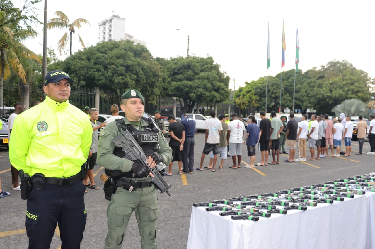 Cali reporta una disminución del 8% en homicidios y supera las 1.100 capturas en lo corrido de 2026