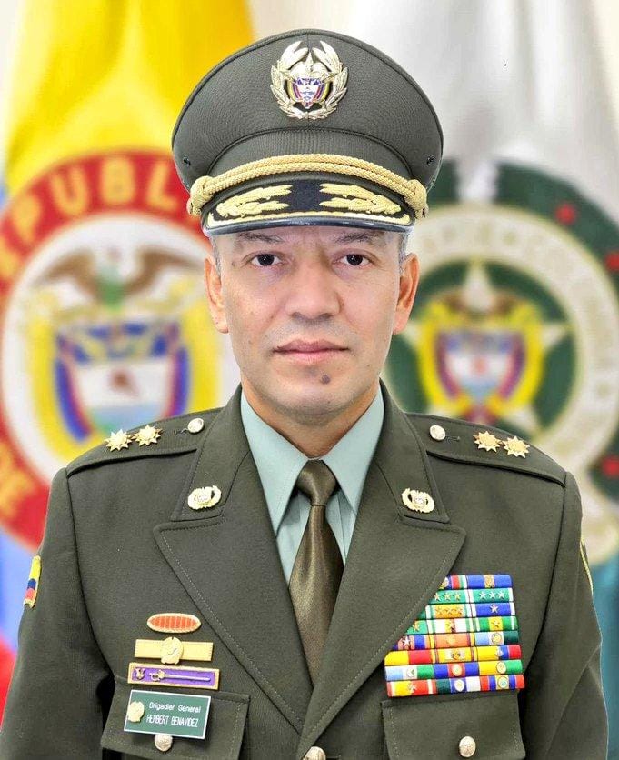 Herbert Luguiy Benavidez Valderrama asume como nuevo comandante de la Policía Metropolitana de Cali