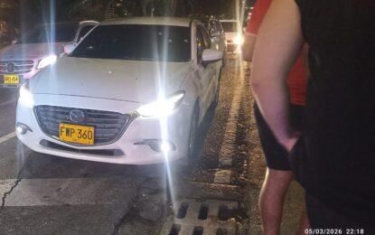 Atentado sicarial contra una mujer en la avenida Roosevelt de Cali