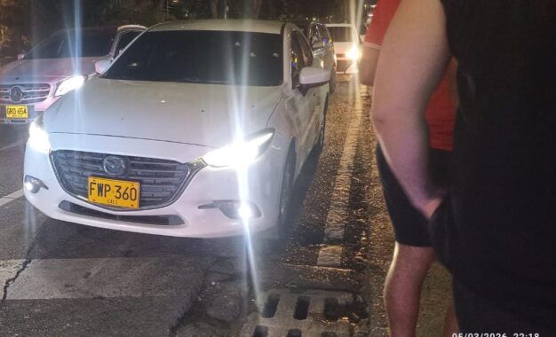 Atentado sicarial contra una mujer en la avenida Roosevelt de Cali