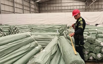 Golpe al contrabando de textiles en el centro de Cali: incautan mercancía avaluada en $1.700 millones