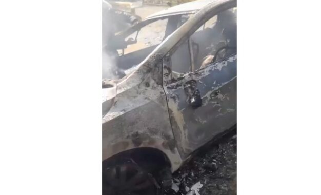 Tres cuerpos fueron hallados en vehículo incinerado en zona rural de Popayán