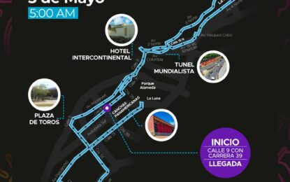 Cali se prepara para la Maratón y el Día sin carro este domingo 3 de mayo