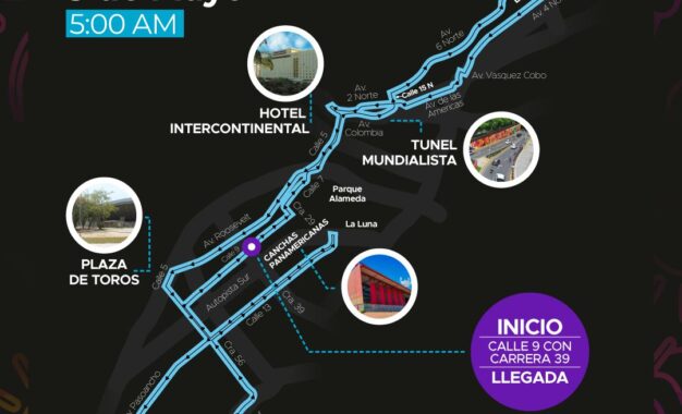 Cali se prepara para la Maratón y el Día sin carro este domingo 3 de mayo