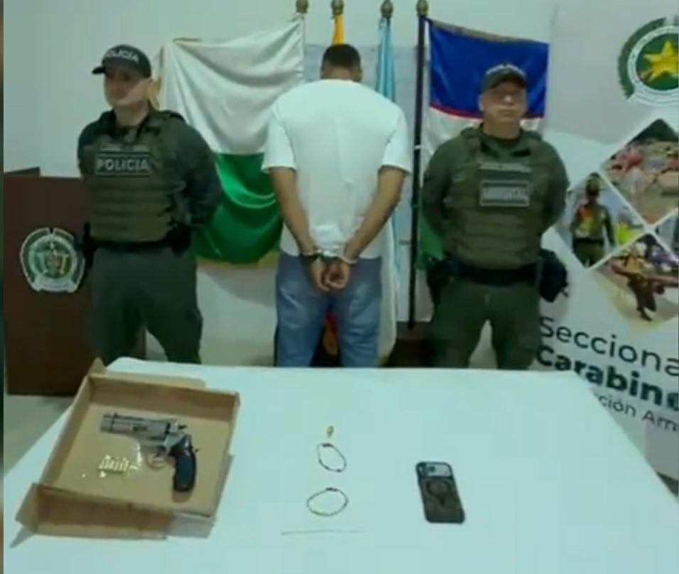 Carabineros capturaron a presunto ladrón y recuperaron elementos robados por $11 millones en Cali