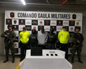Capturan en Cali a alias ‘Piquiña’, señalado integrante de la estructura Jaime Martínez