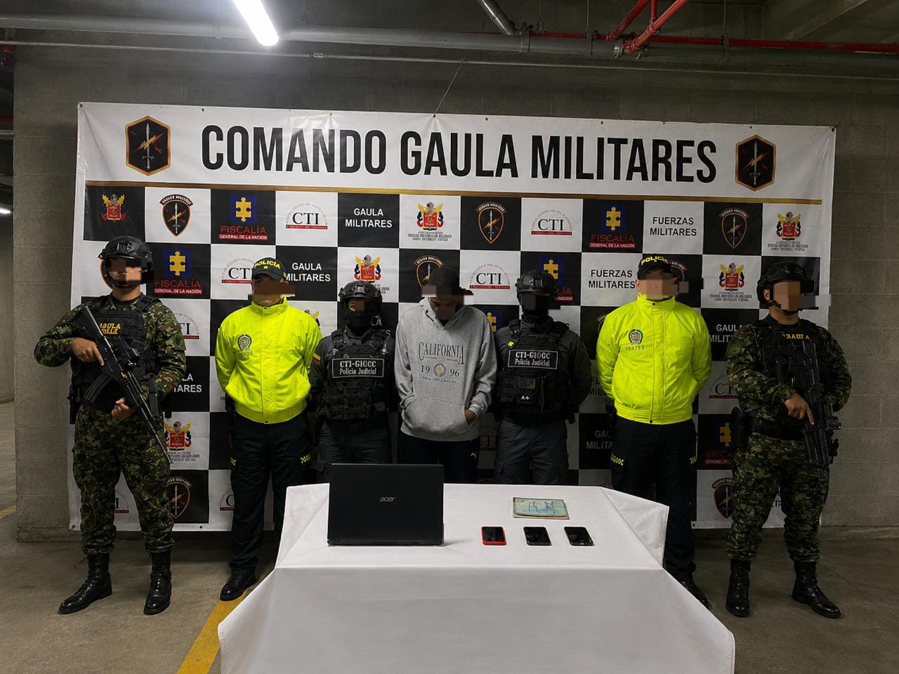 Capturan en Cali a alias ‘Piquiña’, señalado integrante de la estructura Jaime Martínez