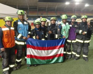 Bomberos de Cali regresaron tras misión de rescate en Venezuela