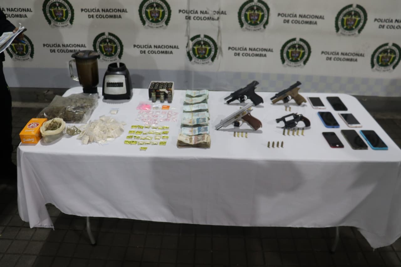 Golpe a dos bandas señaladas de dinamizar homicidios y microtráfico en Cali: 84 capturados